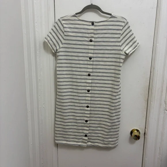 Madewell Striped T-shirt Dress - Picture 10 of 10